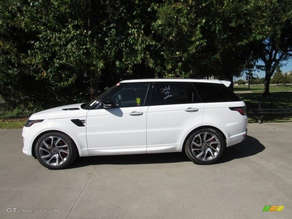 Fuji White 2019 Land Rover Range Rover Sport HSE Dynamic Exterior Photo #129908112