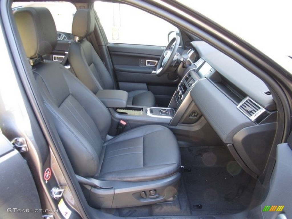 Ebony Interior 2019 Land Rover Discovery Sport HSE Photo #129908262