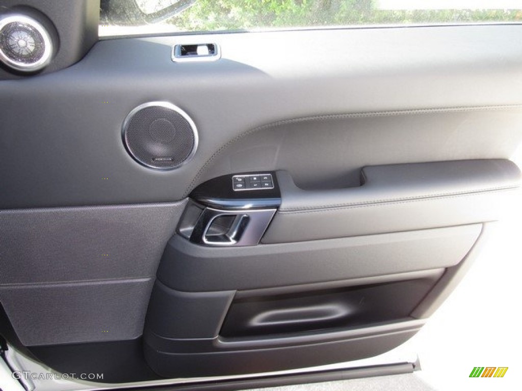 2019 Land Rover Range Rover Sport HSE Dynamic Ebony/Ebony Door Panel Photo #129908292