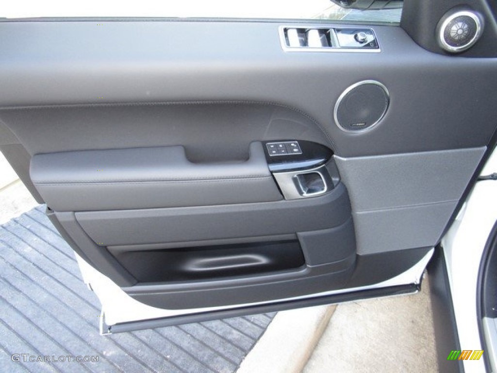 2019 Land Rover Range Rover Sport HSE Dynamic Ebony/Ebony Door Panel Photo #129908340