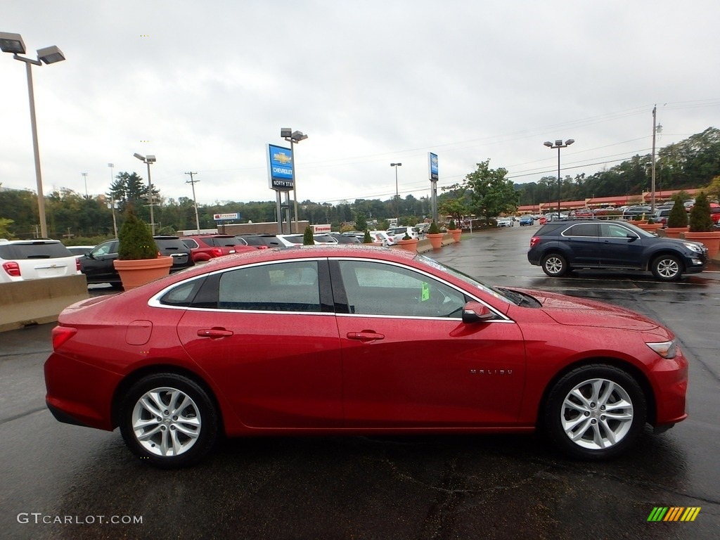 2016 Malibu LT - Crystal Red Tintcoat / Jet Black photo #10
