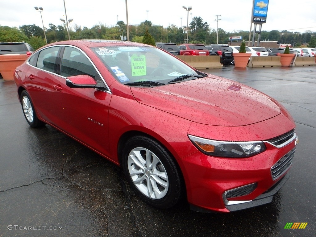 2016 Malibu LT - Crystal Red Tintcoat / Jet Black photo #11