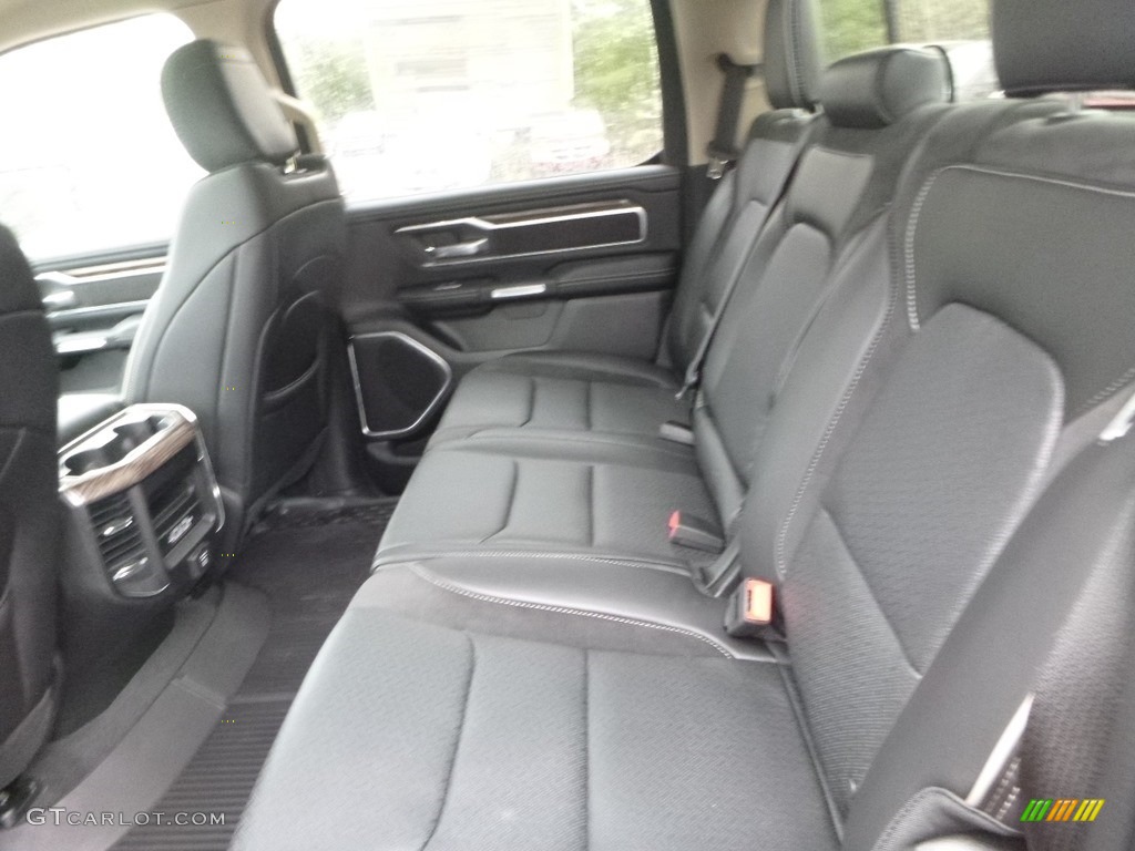 2019 1500 Laramie Crew Cab 4x4 - Diamond Black Crystal Pearl / Black photo #14