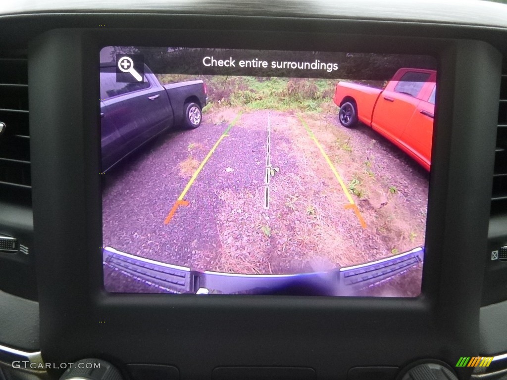 2019 1500 Laramie Crew Cab 4x4 - Diamond Black Crystal Pearl / Black photo #19