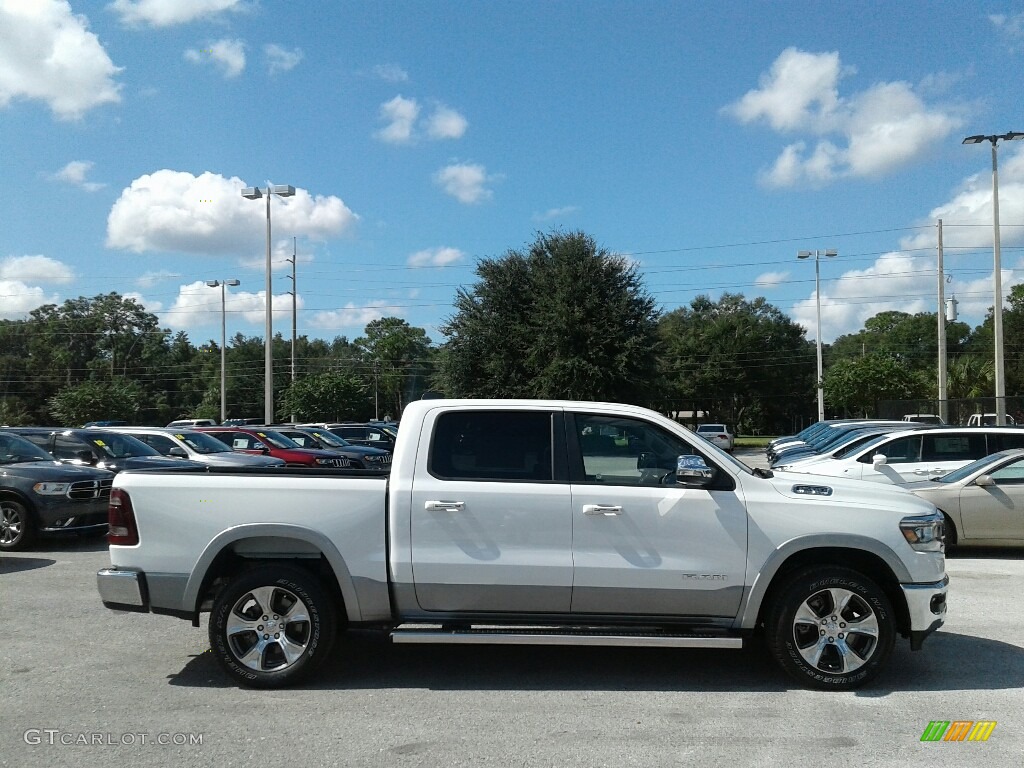 2019 1500 Laramie Crew Cab - Ivory Tri–Coat / Black photo #6