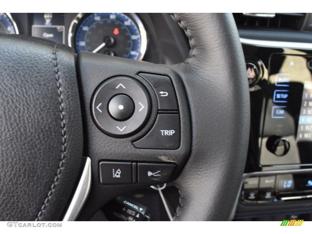 2019 Toyota Corolla SE Steel Gray Steering Wheel Photo #129915847