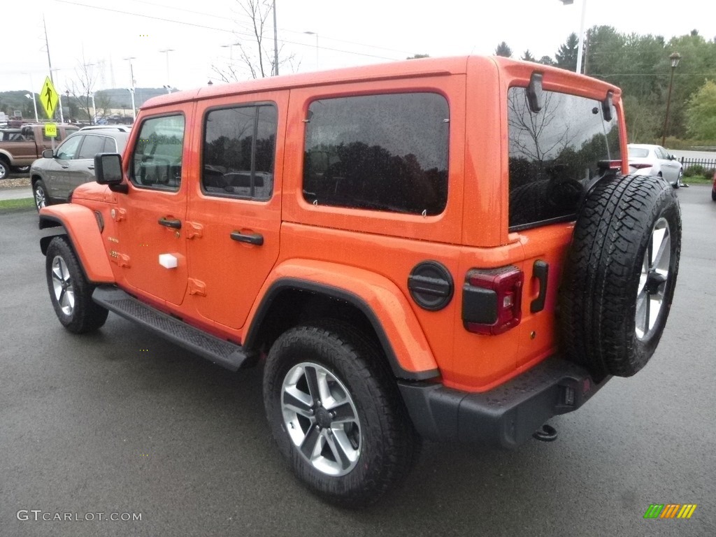 2018 Wrangler Unlimited Sahara 4x4 - Punk n Metallic / Black photo #3