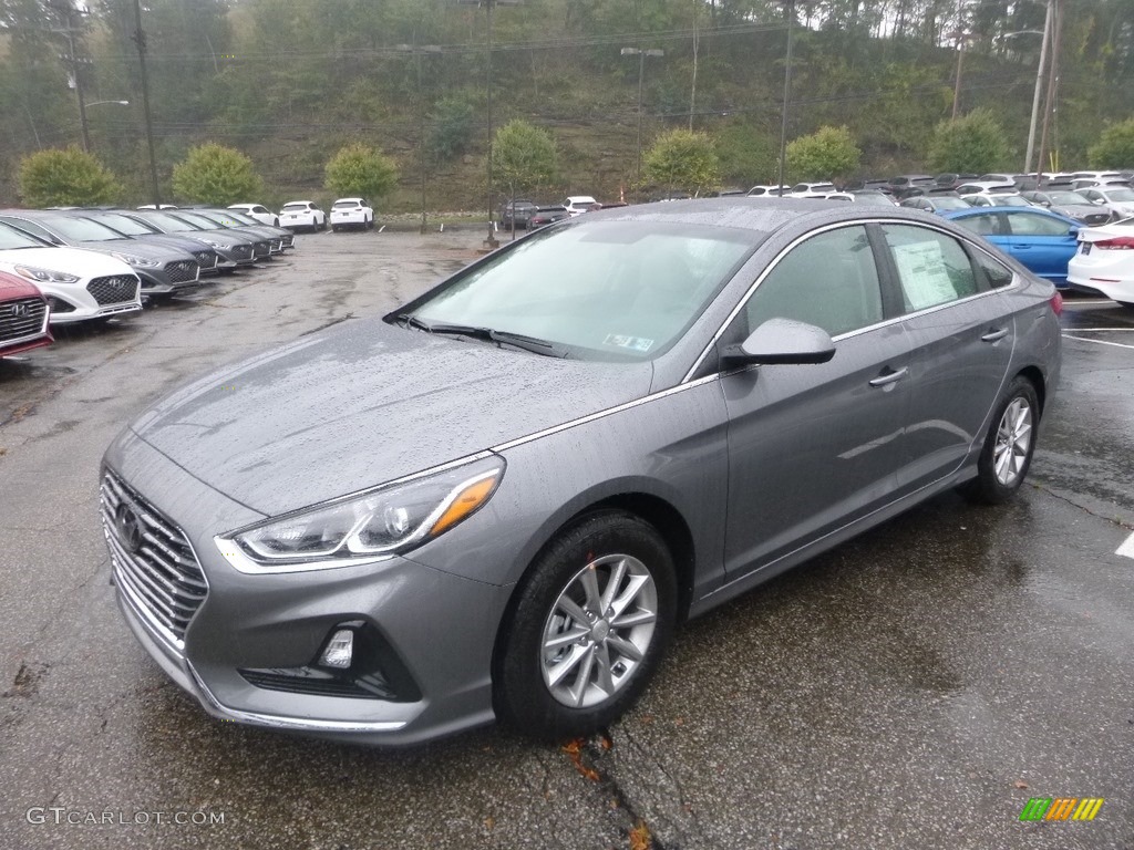 Machine Gray 2019 Hyundai Sonata SE Exterior Photo #129917359