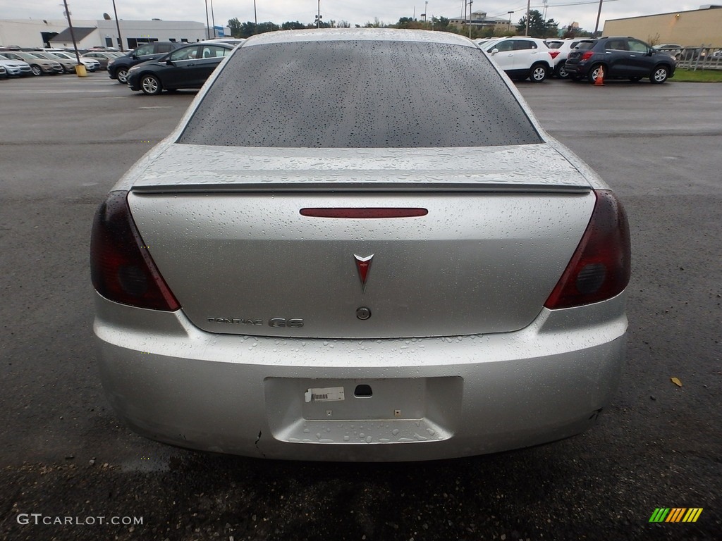 2008 G6 Sedan - Liquid Silver Metallic / Ebony Black photo #3