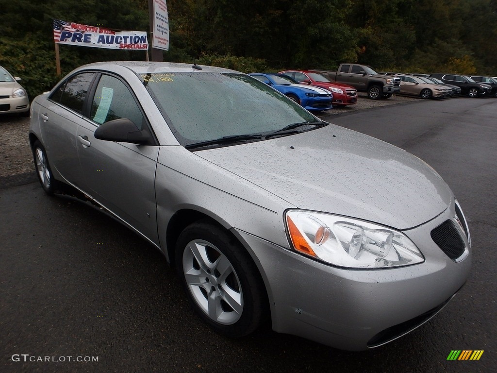 2008 G6 Sedan - Liquid Silver Metallic / Ebony Black photo #5