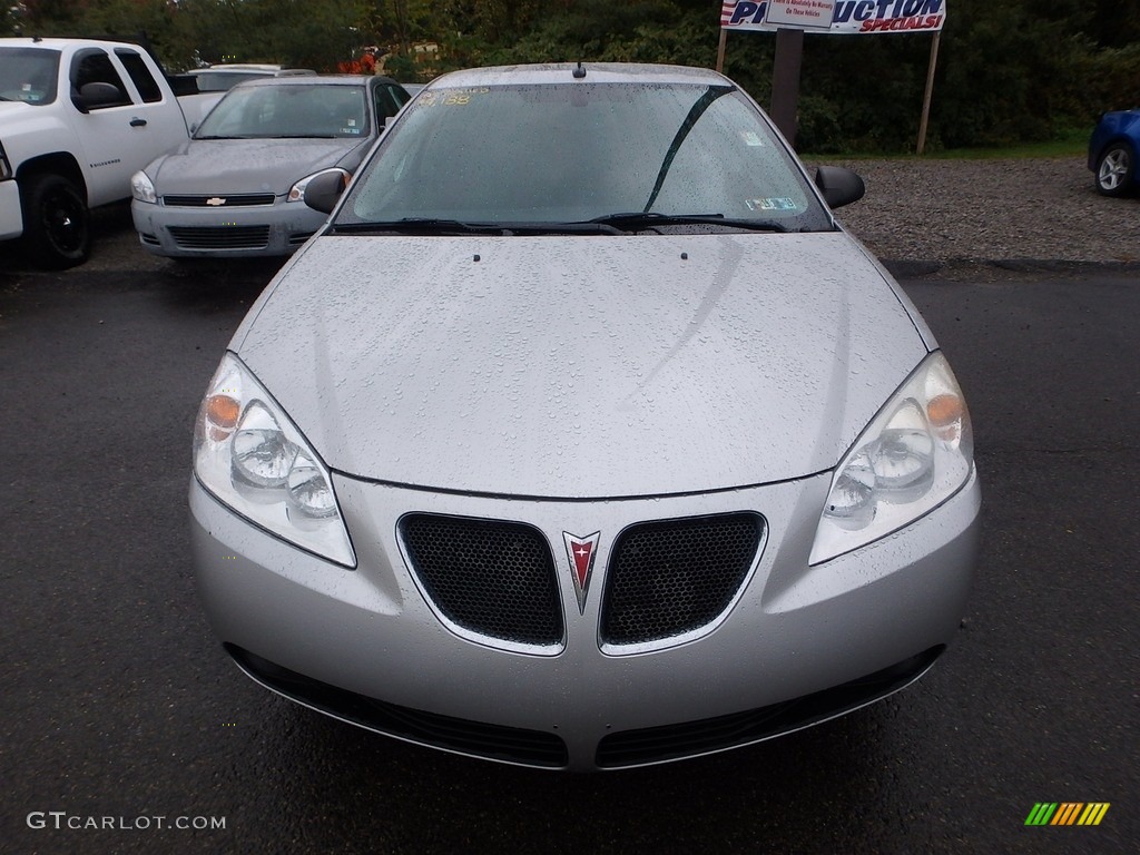 2008 G6 Sedan - Liquid Silver Metallic / Ebony Black photo #6
