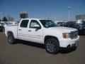 2009 Summit White GMC Sierra 1500 Denali Crew Cab AWD  photo #1