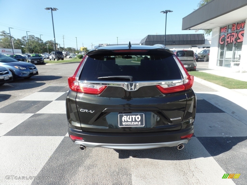 2017 CR-V Touring - Dark Olive Metallic / Black photo #4