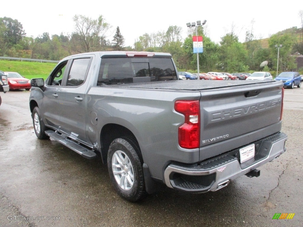 2019 Silverado 1500 LT Crew Cab 4WD - Satin Steel Metallic / Jet Black photo #5
