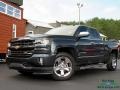 Graphite Metallic - Silverado 1500 LTZ Double Cab 4x4 Photo No. 1