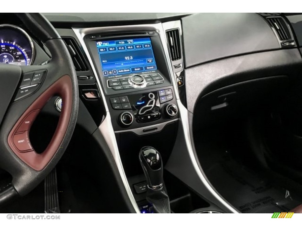 2013 Sonata Limited - Midnight Black / Wine photo #5