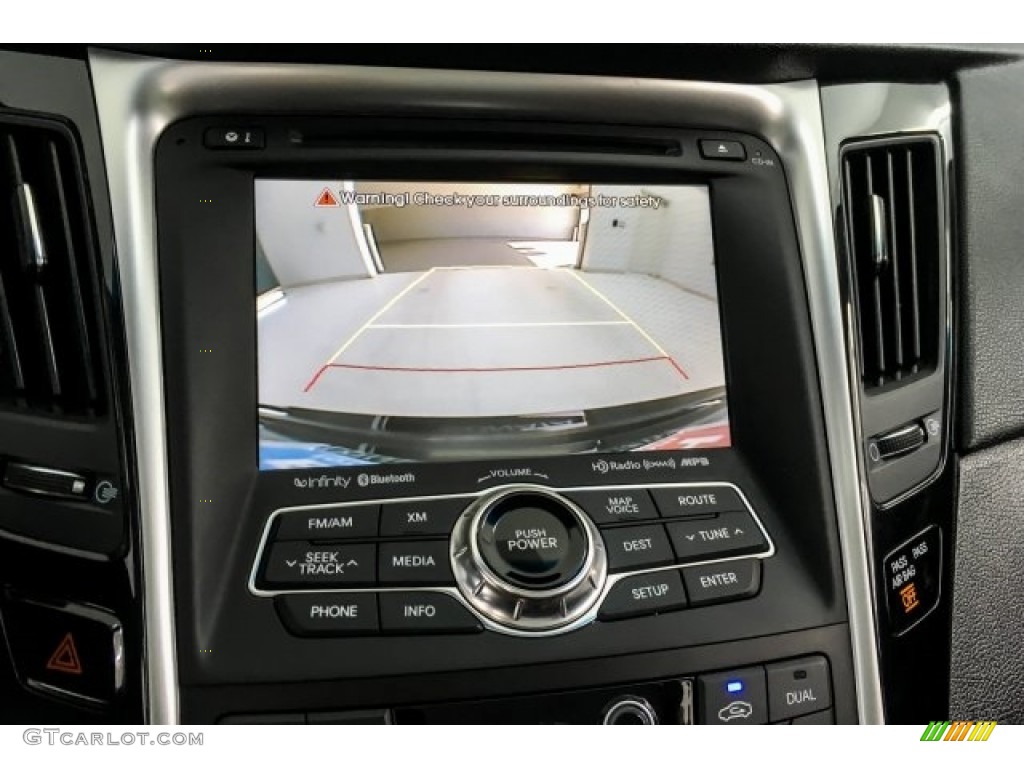 2013 Sonata Limited - Midnight Black / Wine photo #11
