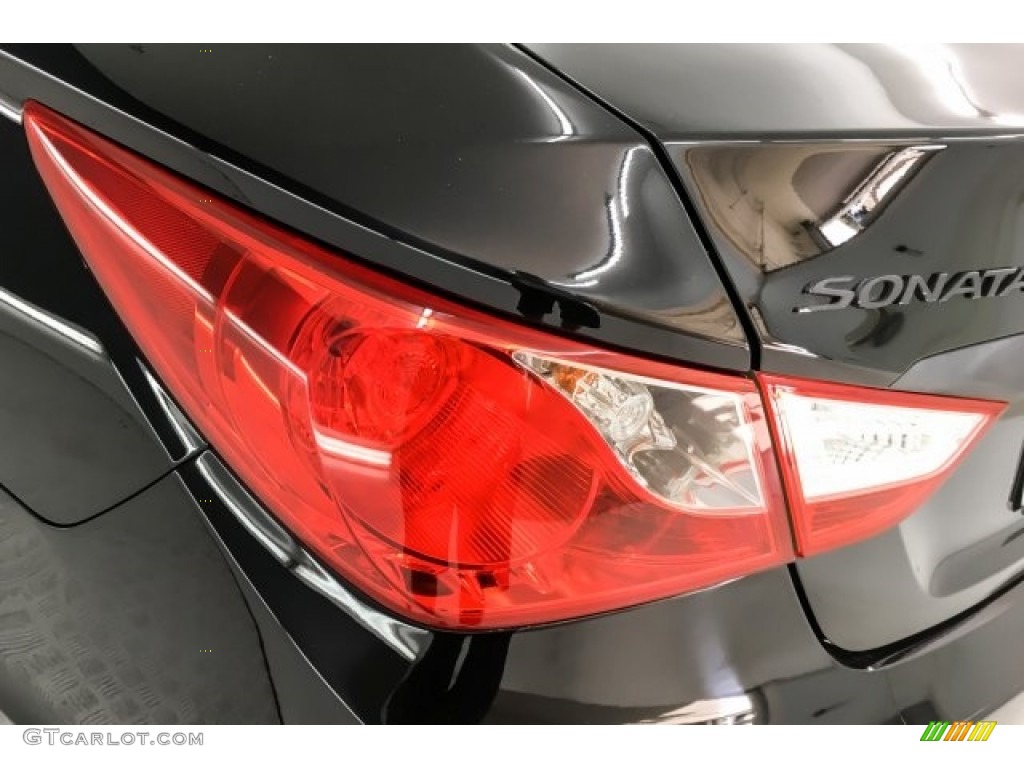 2013 Sonata Limited - Midnight Black / Wine photo #25