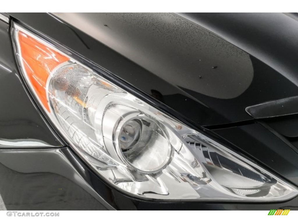 2013 Sonata Limited - Midnight Black / Wine photo #31