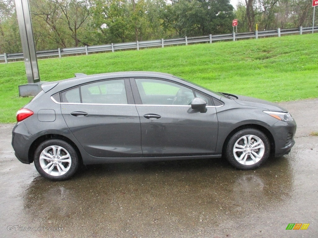 Nightfall Gray Metallic 2019 Chevrolet Cruze LT Hatchback Exterior Photo #129920158