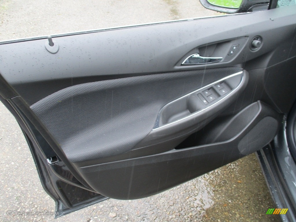 2019 Chevrolet Cruze LT Hatchback Black Door Panel Photo #129920248