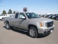 2009 Silver Birch Metallic GMC Sierra 1500 SLT Extended Cab 4x4  photo #1