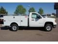 Summit White - Sierra 2500HD Work Truck Regular Cab 4x4 Chassis Commercial Utility Photo No. 2