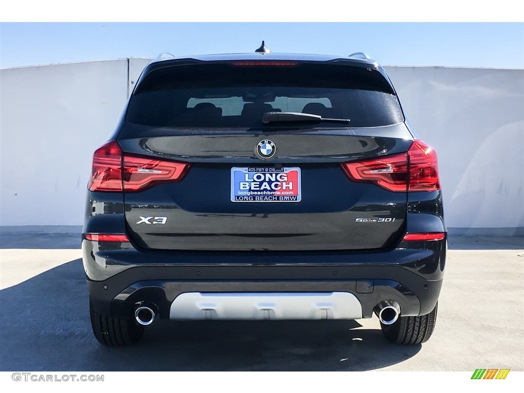 2019 X3 sDrive30i - Dark Graphite Metallic / Black photo #3