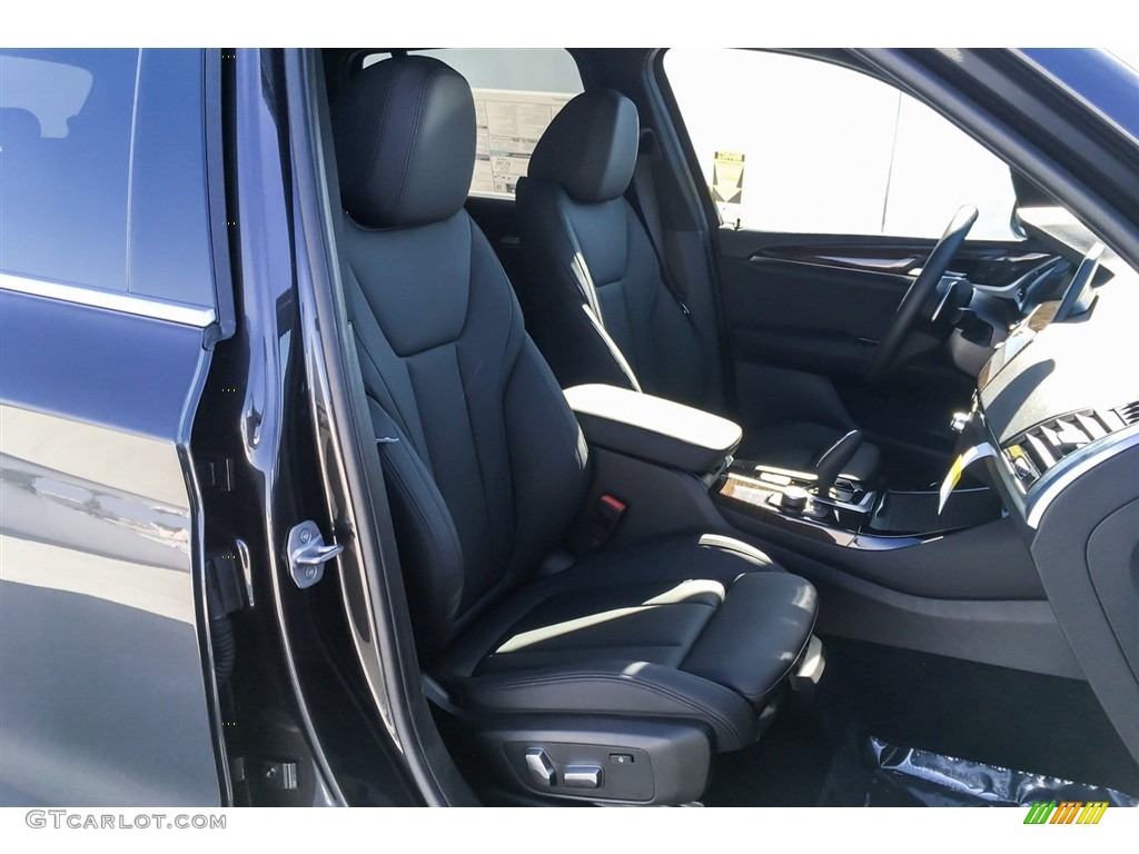 2019 X3 sDrive30i - Dark Graphite Metallic / Black photo #5