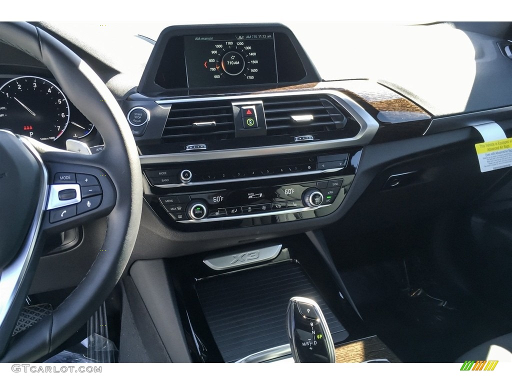 2019 X3 sDrive30i - Dark Graphite Metallic / Black photo #6