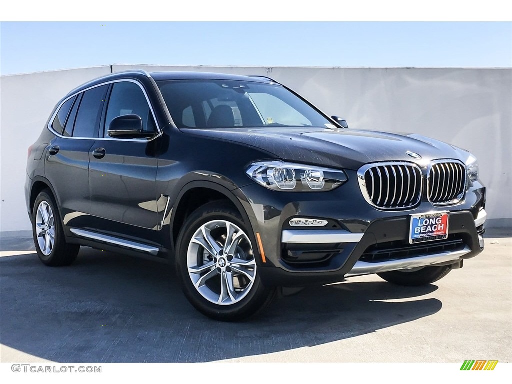 2019 X3 sDrive30i - Dark Graphite Metallic / Black photo #12