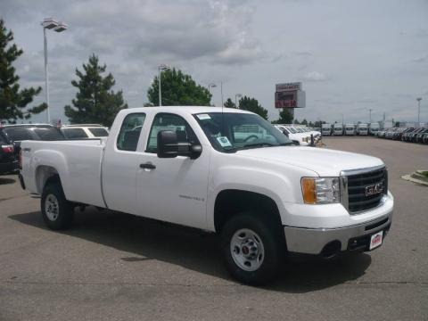 2009 GMC Sierra 2500HD Work Truck Extended Cab 4x4 Data, Info and Specs