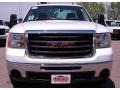 2009 Summit White GMC Sierra 2500HD Work Truck Regular Cab 4x4 Chassis Commercial Utility  photo #2