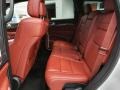 2018 Jeep Grand Cherokee Black/Ruby Red Interior Rear Seat Photo
