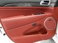 Black/Ruby Red Door Panel Photo for 2018 Jeep Grand Cherokee #129925929