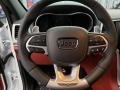 2018 Jeep Grand Cherokee Black/Ruby Red Interior Steering Wheel Photo