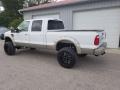 Oxford White - F250 Super Duty Lariat Crew Cab 4x4 Photo No. 3