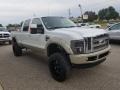 Oxford White - F250 Super Duty Lariat Crew Cab 4x4 Photo No. 6