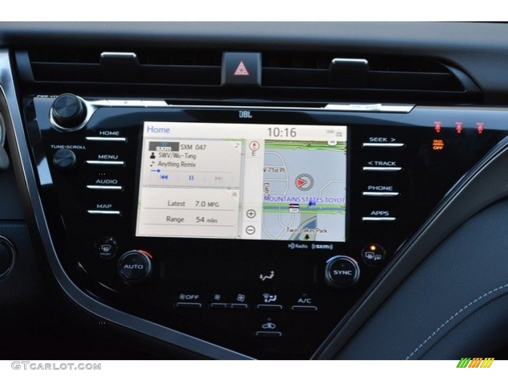 2019 Camry XSE - Celestial Silver Metallic / Black photo #10