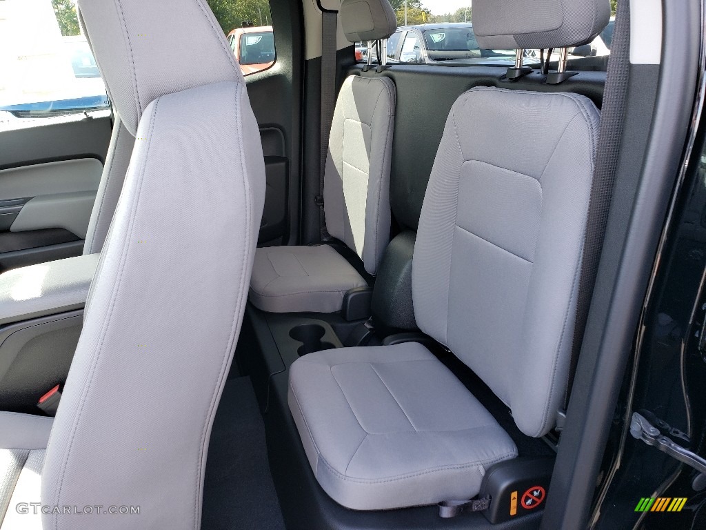 Jet Black/Dark Ash Interior 2019 Chevrolet Colorado WT Extended Cab Photo #129927349
