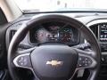 Jet Black 2018 Chevrolet Colorado ZR2 Extended Cab 4x4 Steering Wheel