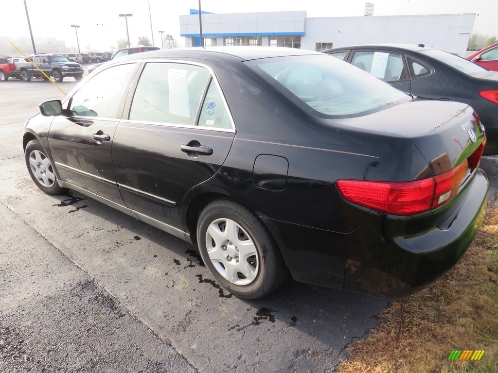 2005 Accord LX Sedan - Nighthawk Black Pearl / Black photo #8