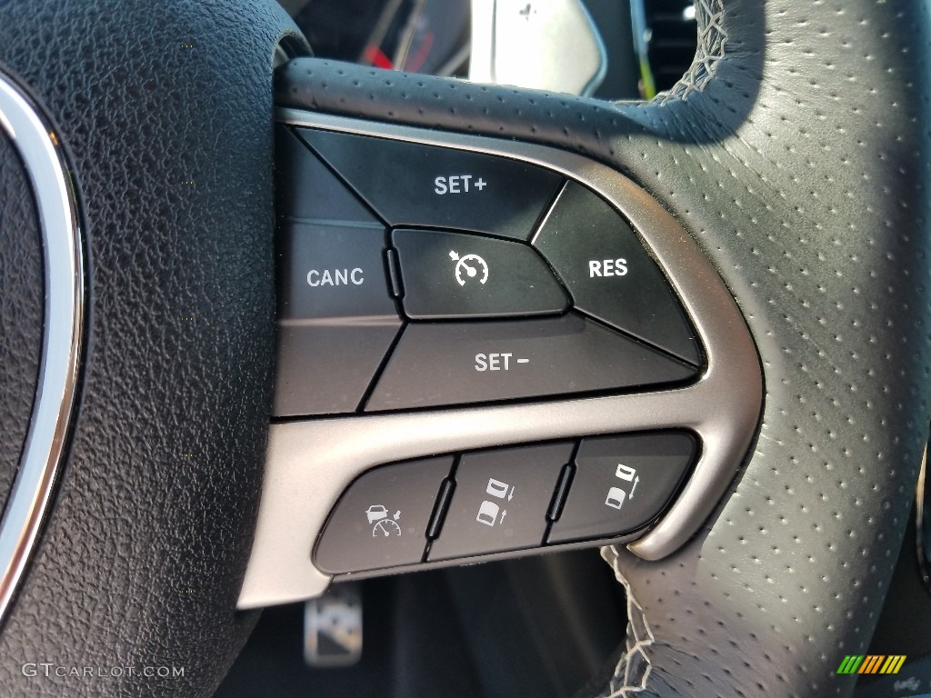 2018 Dodge Durango SRT AWD Black Steering Wheel Photo #129928555