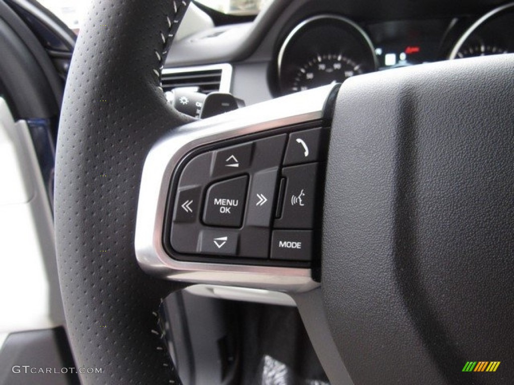 2019 Land Rover Discovery Sport HSE Cirrus Steering Wheel Photo #129928606