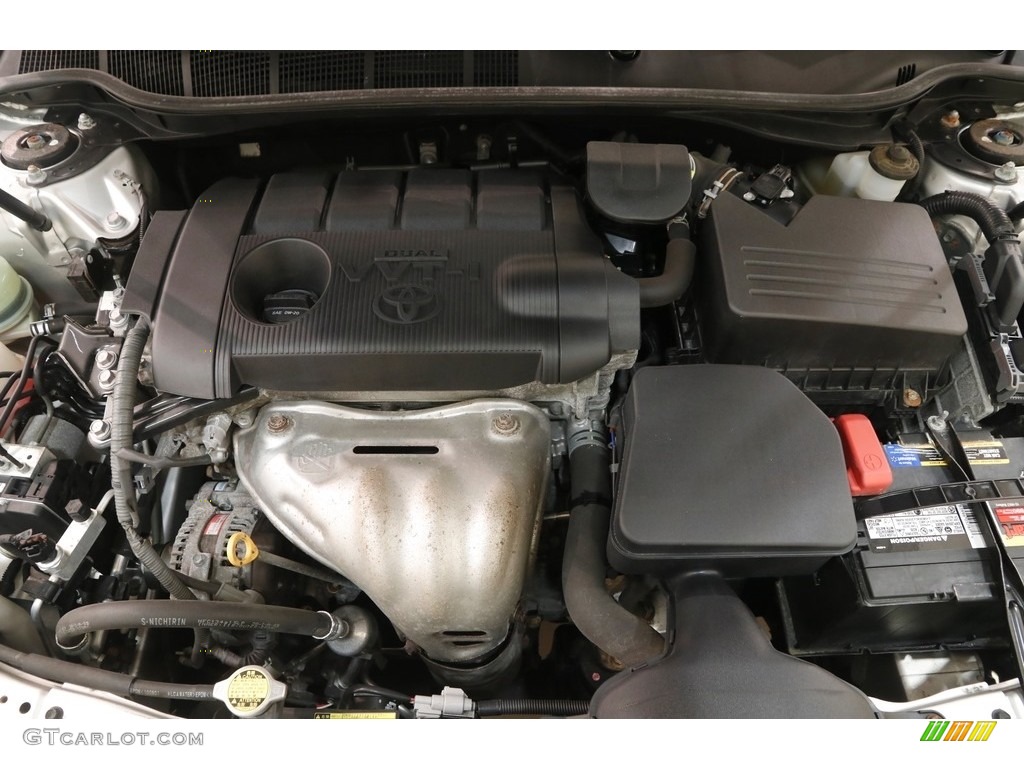 2011 Camry LE - Classic Silver Metallic / Ash photo #18