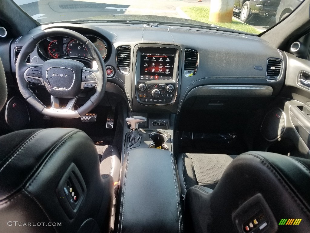 2018 Dodge Durango SRT AWD Black Dashboard Photo #129928732