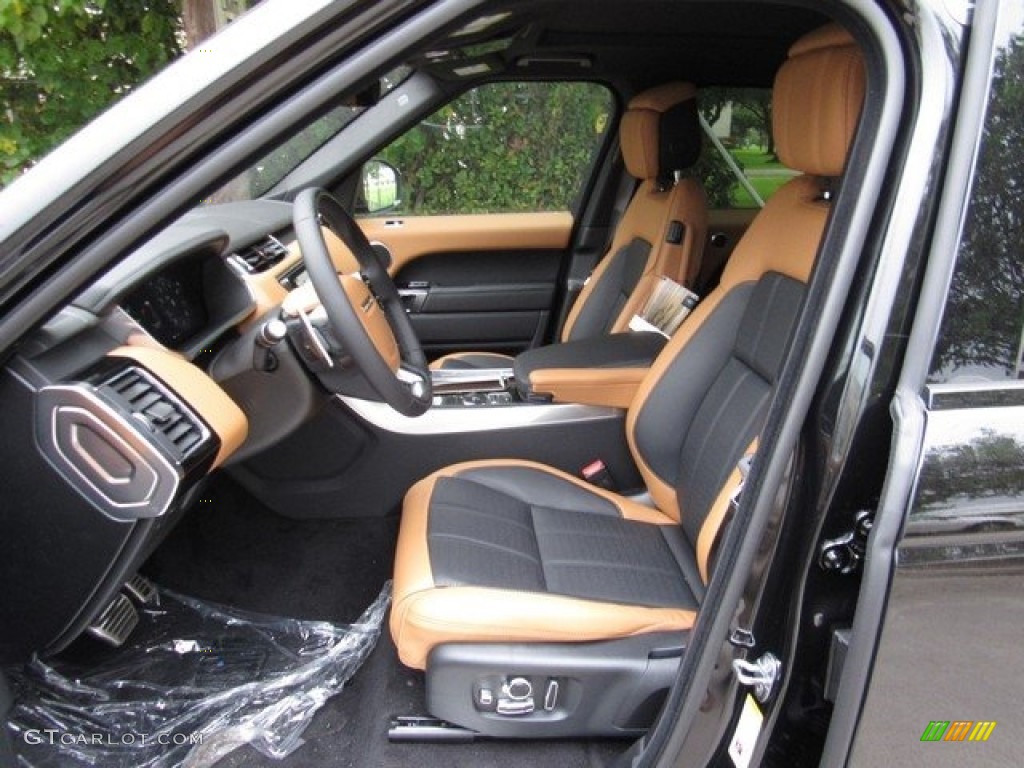 Ebony/Vintage Tan Interior 2019 Land Rover Range Rover Sport HSE Dynamic Photo #129928808