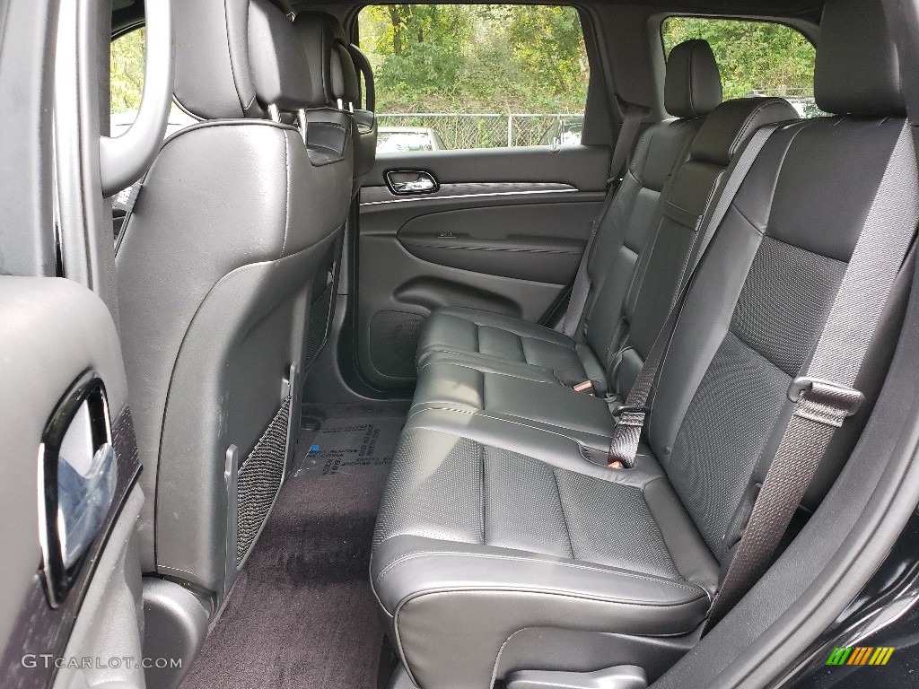 2019 Jeep Grand Cherokee High Altitude 4x4 Rear Seat Photos