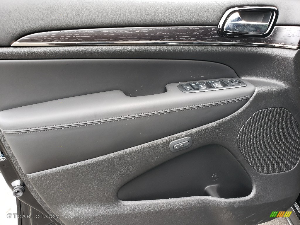 2019 Jeep Grand Cherokee High Altitude 4x4 Black Door Panel Photo #129929965