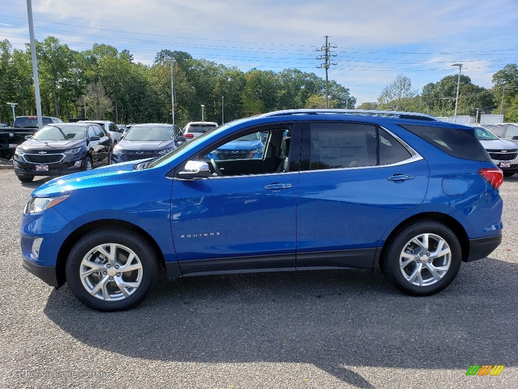 2019 Equinox Premier AWD - Kinetic Blue Metallic / Jet Black photo #3